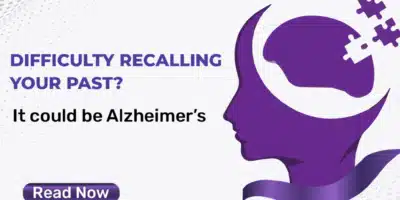 difficulty recalling your past can be alzheimer's