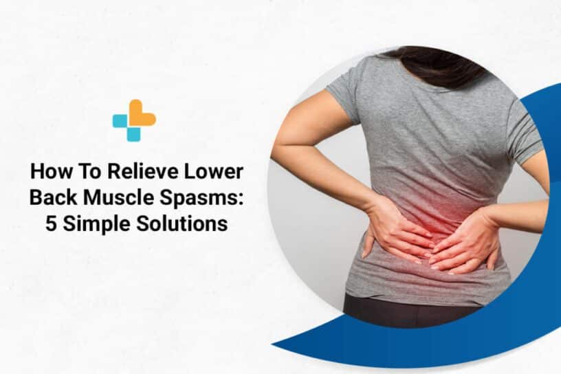 How to relieve lower back muscle spasms
