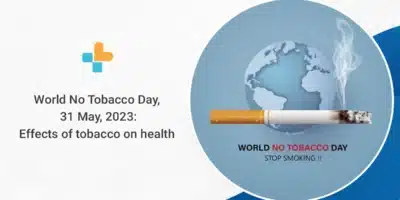 World No Tobacco Day, 31 May, 2023
